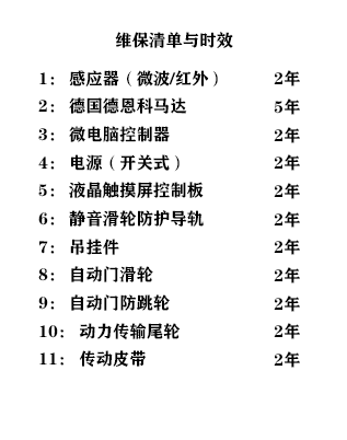 不銹鋼框玻璃自動門（標配）